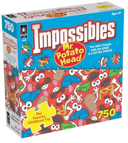 Impossibles Mr Potato Head Jigsaw Puzzle, 750 Piece, White