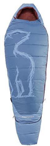 Nordisk Puk Scout Schlafsack 130-150cm Kinder rot