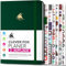 Clever Fox Planner 2. Auflage - Farbenfroher Planer für Wöchentliche und Monatliche Ziele, Zeitmanagement und Produktivität, Dankbarkeits-Tagebuch, Undatiert, A5, Reicht für 1 Jahr - Waldgrün