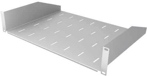 Stalflex Server Netzwerkschrank Eco 19 Zoll 1U 350mm - Server Rack Hergestellt aus Stahl - Computer- & Server-Racks - Serverschrank Kompatibel mit Netzwerk Schrank und Rack Schienen