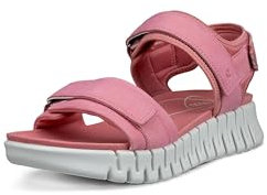 ECCO Sandales Gruuv Sol pour femme, Nubuck vieux rose, 10-10.5