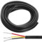sourcing map Red Black Yellow Wire 3pin Extension Cable Cord Electrical Wire 18 AWG Parallel Wire Oxygen-Free Copper 10Ft Length for LED Strip Light