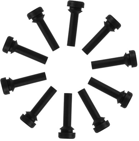 ANDRESLAD 10pcs Gas Stove Foot Pads Replacement Rubber Feet for Gas Burner Hob Stove