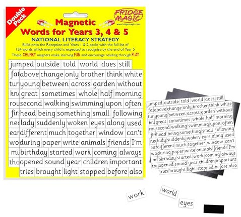 National Literacy Strategy Magnetic Words for Years 3,4&5 DOUBLE PACK Key Stage 2