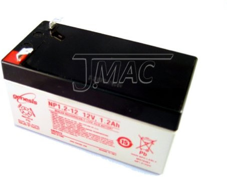 BATTERIE PLOMB ÉTANCHE NP1.2-12 ENERSYS 12V 1.2AH