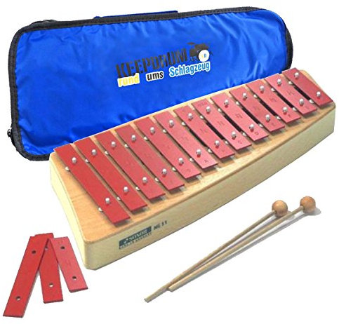 Sonor NG11 Glockenspiel Alt NG-11 + keepdrum MB-02 Bag in Blau