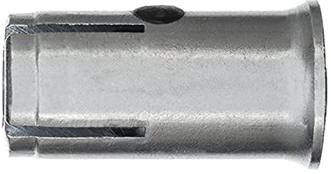 fischer Einschlaganker EA II M12x25, einfache Schlagmontage, kein Tieferrutschen bei Montage durch ausgeprägten Rand der Ankerhülse, metrisches Innengewinde,25 Stück