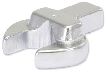 KS Tools Einsteck-Maulschlüssel 9x12mm 516.2107 7mm I Maulschlüssel mit Stiftsicherung I Verchromt I Sechskant Spezialwerkzeug I Für Drehmomentschlüssel