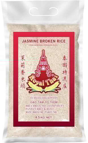 ROYAL THAI RICE - Arroz Jazmín partido - 1 X 4,5 KG