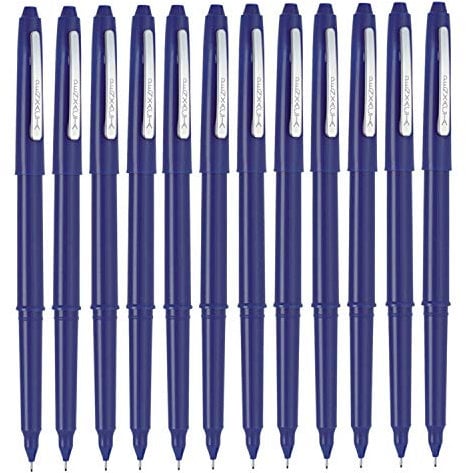 helit H2512334 - Fineliner The Penxacta, StrichStärke 0, 5 mm, Schreibfarbe Blau, 12 Stück