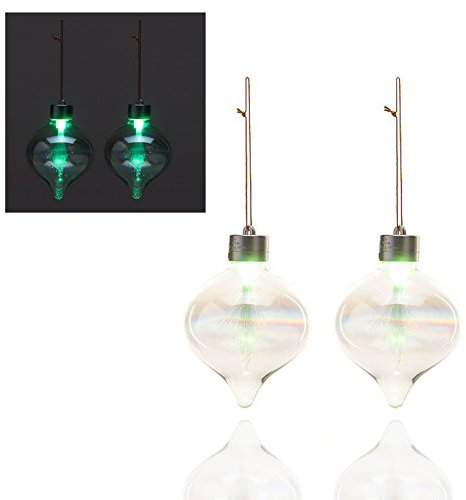 Glaskugeln mit Fiber-Effekt als Fensterdekoration oder Christbaumschmuck. Glasfaser Kugeln, Baumschmuck, Weihnachtsbaumschmuck, Dekoration, Weihnachtsdekoration …