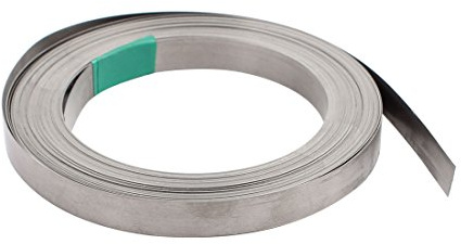 sourcingmap 15M 0.2mm Thickness 8mm Width Nichrome Flat Heater Wire for Heating Elements