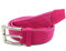 MYB Cintura elastica intrecciata per Uomo e Donna - diversi colori e dimensioni (115-120 cm, Rosa)