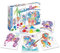 SentoSphère - AQUARELLUM JUNIOR - LICORNES - Kit peinture - Peinture Aquarellable Magique - A partir de 7 ans - fabriqué en France, Bleu