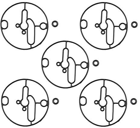 Hippotech 5 PCS Float Bowl Dichtungen für Briggs Stratton 698781 Nikki Vergaser John Deere Troy-Bilt Toro Rasenmäher