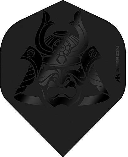 Mission Darts Kuro Solo Dart Flights | Standard Nr. 2 | Premium Extra Stark 100 Mikron, 5 Sets mit 3 Flights (#_5xF1239)