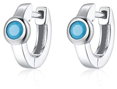 Bali 7mm Mini Creolen Silber 925 Klein Ear Huggies Hoops Ohrringe Gold Huggy Earrings Türkis Ohr Creolen Klapp Kreolen Vergoldet Klapp-creolen Damen Männer