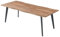 Home Deco Factory, HD7354, Table Extensible 4 à 6 Personnes, Design Élégant en Bois MDF, Idéale pour Salon ou Salle à Manger, Dimensions 160 x 80 x 75 cm, Couleur Moderne