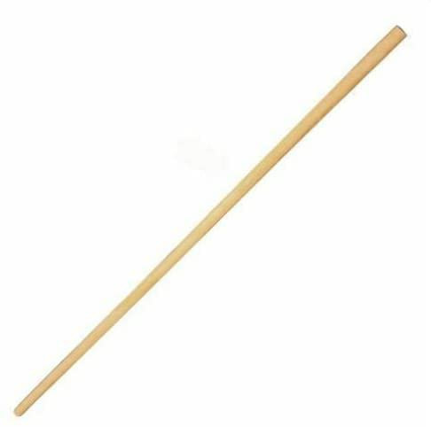 Vision4ever 1Pcs Wooden Broom Handle Brush Mop Clean Floor Stick Replacement Sweeping Garden Easy To Use