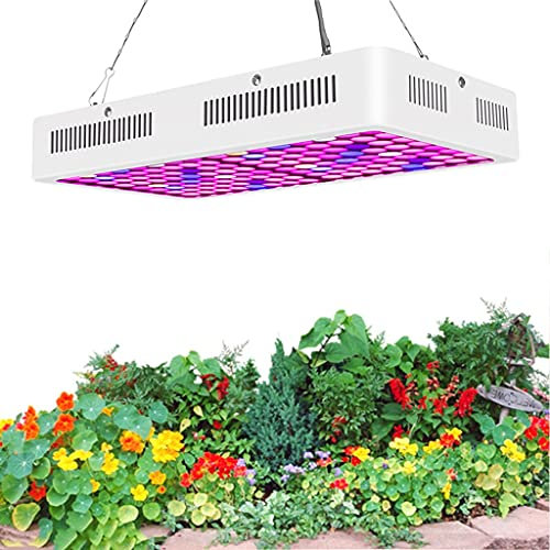 MXXHFC 800W LED Grow Lamp with Daisy Chain,Full Spectrum Double Chips Grow Lamp,for Hydroponic Indoor Plants