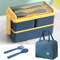 Tohoee Porta Pranzo Lunch Box Bento Box con Posate 2 Strati con Silicone Guarnizione Porta Pranzo Scomparto e Borsa Termica per Picnic, Scuola Uffici, Adulto, Bambini…