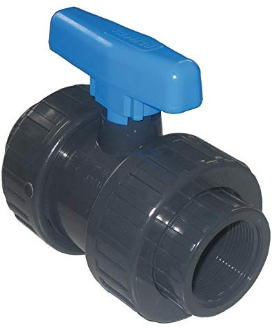 LionFlex PVC Fittings Verbinder Verbindungsstücke (PVC Kugelhahn 1 1/2)