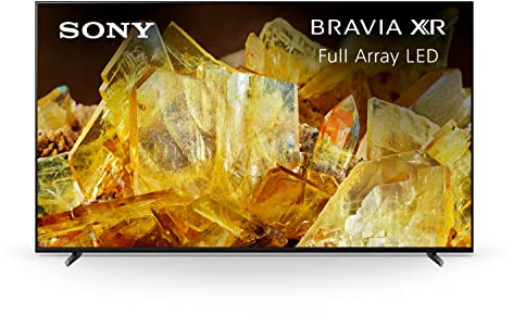 Sony 65 Inch 4K Ultra HD TV X90L Series: BRAVIA XR Full Array LED Smart Google TV with Dolby Vision HDR and Exclusive Features for The PlayStation® 5 XR65X90L- Latest Model,Black