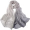 FAIRYGATE Seidenschal Damen 100 Seide Chiffon Damen Schal Stola Halstuch Tuch aus Chiffon für Frühling Sommer Ganzjährig A4108