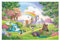 Bilderwelten Fototapete Kinderzimmer Zauberwald mit Einhorn 190x288 cm Vlies-Tapete XXL Smart Wandtapete Wanddekoration Kinder