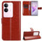 BellaCase Vivo V29 5G Coque [Étui Portefeuille] [Fonction Support] [Slots pour Cartes] [Couverture à Rabat Magnétique] Compatible avec Le Smartphone Vivo V29 5G(Marron)