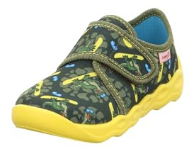 Superfit Jungen BUBBLE Hausschuhe, GELB/MEHRFARBIG 7000