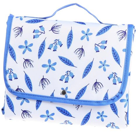 BESTonZON Faltbare Wickelunterlage Für Junge Mädchen Wasserdichte Wickelmatte Tragbar Und Leicht Für Unterwegs Mit Praktischem Fach Für Zubehör Geeignet Für Neugeborene Und Kleinkinder