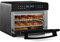 Ometa Digital 25L Air Fryer Oven with 10 Cooking Functions & Accessories, Rotisserie, Bake, Dehydrate, Defrost, Pizza, Countertop Convection Mini Oven with 360° Hot Air Circulation