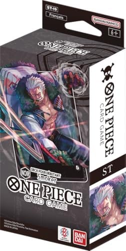 One Piece Card Game – ST19 Black Smoker – Französische Version – enthält 1 Booster von OP09: Die neuen französischen Kaiser