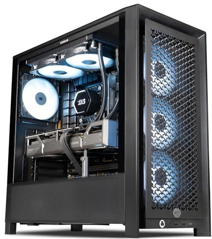 3XS Melius Liquid Cooled Gaming PC | RTX 5090 32GB | Ryzen 7 9800X3D 8-Core | 32GB RAM | 2TB M.2 SSD | Dynamic RGB Lighting | WiFi | Streaming Ready | Windows 11