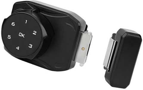 Serratura Sicurezza Antifurto In Lega Zinco Password Elettriche Porta In Vetro Combinazione Senza Chiave Entrata Senza Chiave Sicurezza Antifurto Facile Da Installare