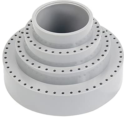 Rotary Tool Bit Holder 116 Holes Bur Polishing Grinding Wheel Head Storage Box Organizer 360 Degree Rotating
