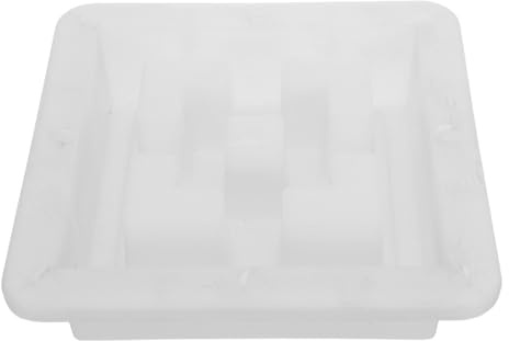 Gatuida Moule à Briques Creuses pour Béton 20x20x6 Cm en Plastique Réutilisable, Coffrage Mural Décoratif Résistant pour Extérieur, Outil Maçonnerie Précis pour Jardin et Construction