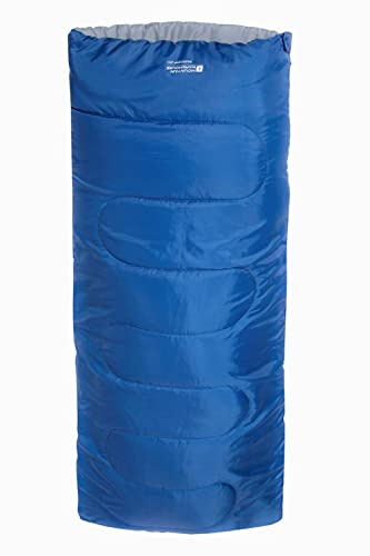 Mountain Warehouse Basecamp 200 Sleeping Bag - 2 Season Kids Camping Bag, Extreme Temperature Of 5C - For Spring Summer, Camping & Trekking
