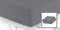 schlafgut Basic Jersey Spannbetttuch/Spannbettlaken 140x200 bis 160x200,Graphit