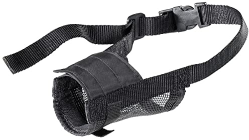 Museruola nylon rete regolabile lunghezza cani cane misure Ferplast MUZZLE NET