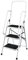Home Vida 3 Step Ladder With Safety Handrail Foldable Safety Non Slip Matt Safe Heavy Duty