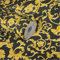 VERSACE WALLPAPER Vliestapete Butterfly Barocco Luxustapete mit Ornamenten barock 10,05 m x 0,70 m gelb metallic schwarz Made in Germany 343252 34325-2