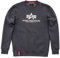 Alpha Industries Basic Sweater Sweatshirt für Herren Greyblack
