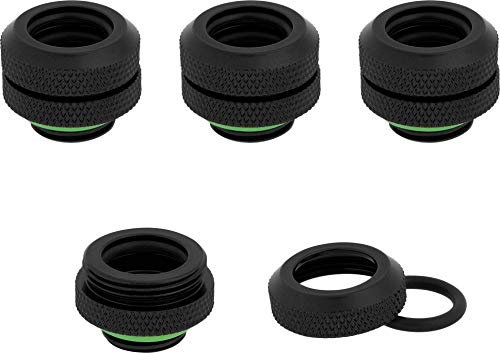 Corsair Hydro X Series, XF Hardline, 90° Anschluss mit AD 12 mm, Doppelpack, Weiß