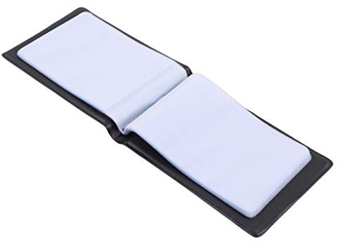 Timesuper Porte-cartes de visite en cuir