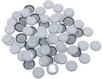 BREWZILLA Lot de 1000 capsules blanches 26 mm