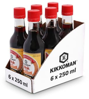 KIKKOMAN Wok Sauce 6 x 250 ml 1 Unité