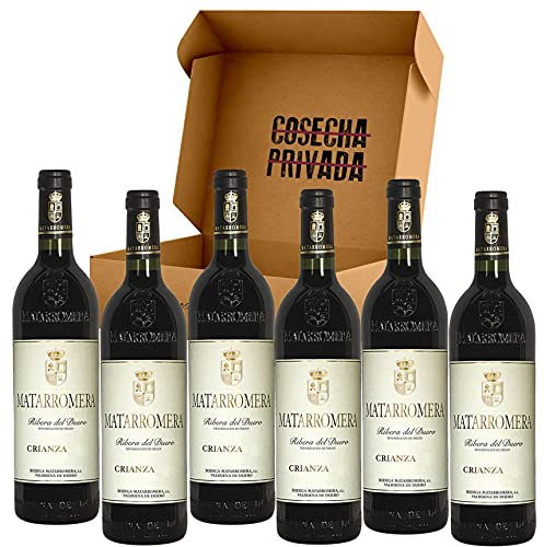 Matarromera Crianza - Envío Gratis 24 H - Vino Regalo - 6 Botellas - Vino Tinto - Ribera del Duero - Seleccionado y enviado por Cosecha Privada