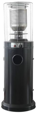 MY WAVE - Heizstrahler für die Terrasse mit Propangas - Terrassenheizer mit Leistung 10000W - Durchflussmenge 800 g/h - Höhe 138 cm - Stahlgehäuse - Elektrische Zündung und Flammenregulierung